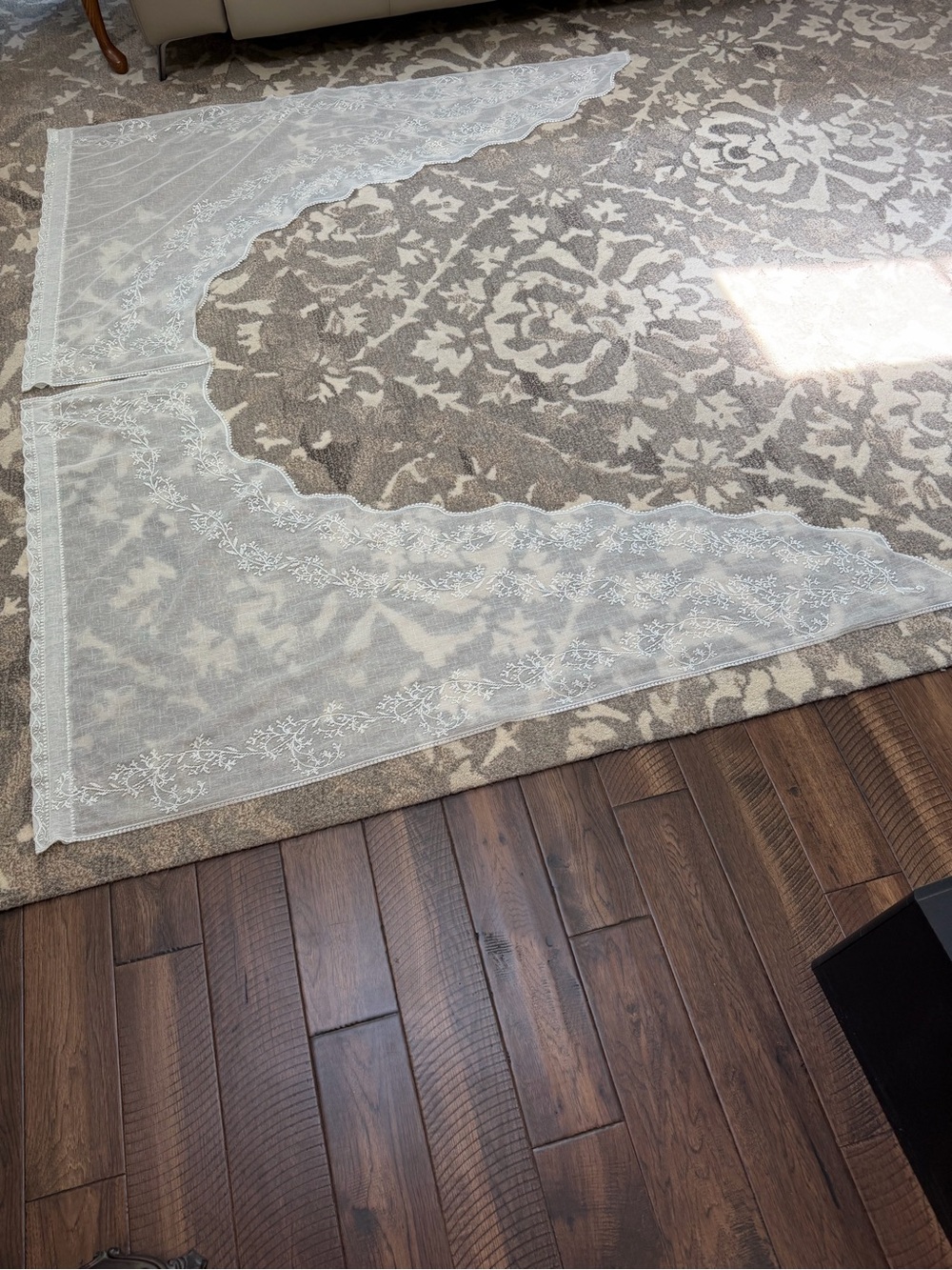 Heritage Lace curtains